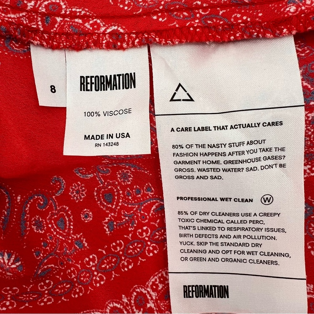 Reformation Fuji kimono dress 8 - Picture 7 of 7